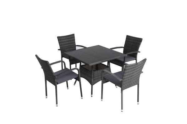 JUEE M48  1+4 OUTDOOR DINING SET